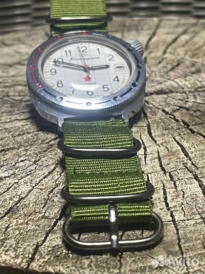 Наручные часы Восток Командирские. 17 камней. СССР