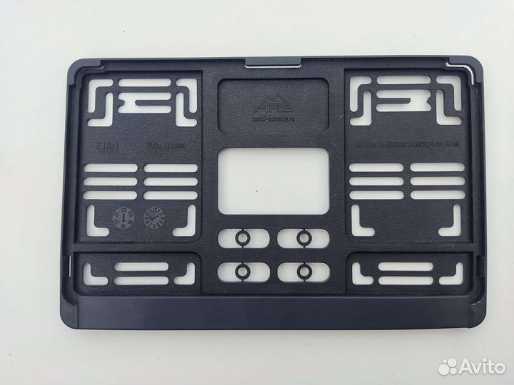 Рамка номера квадратная