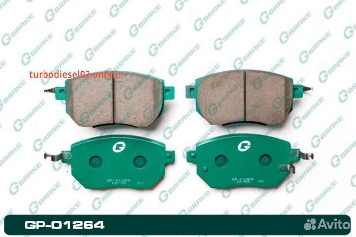 Колодки G-brake GP-01264 GP01264 G-brake