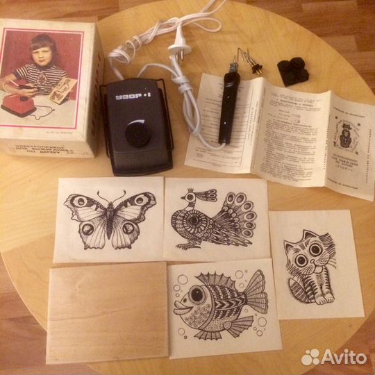 Электровыжигатель., Узор-1