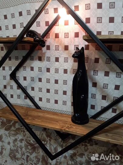 Полка настенная навесная