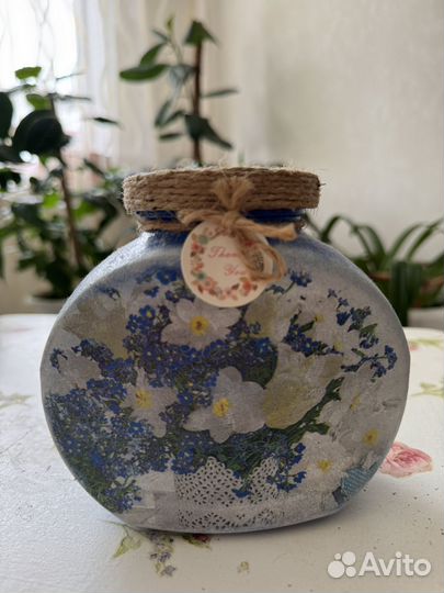 Баночки декупаж