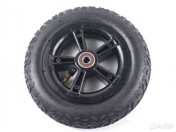 Надувное заднее колесо для самоката Kugoo S3