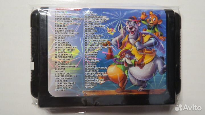 32 в 1 картридж игровой (16 bit)