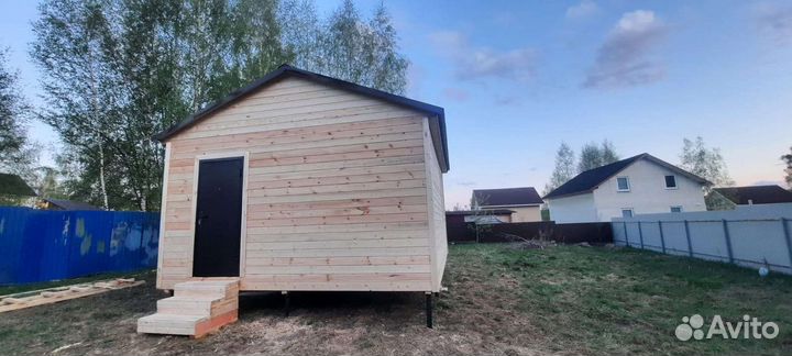 Каркасный дом 6х6м летний вариант