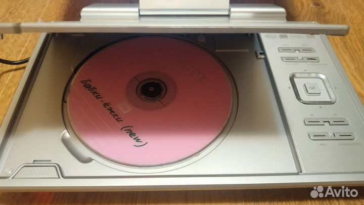 BBK mp3 dvd проигрыватель портативный