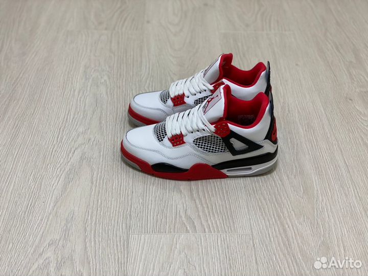 Кроссовки Air Jordan 4 Fire Red (36-45)