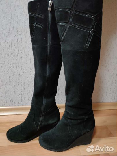Сапоги высокие ботфорты