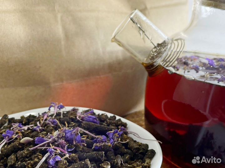 Иван-чай с цветами 1кг свежий 2023, зож