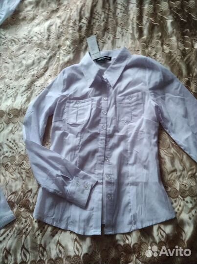 Блузка Рубашка белая новая