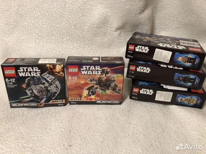 75128,75129 новый Lego Star Wars Лего Боевой кораб