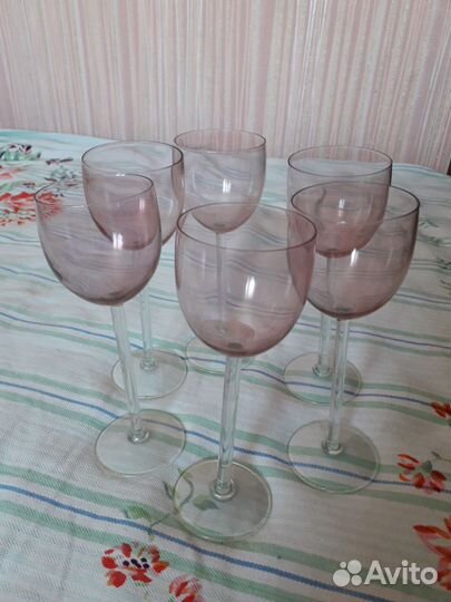 Калининские бокалы винтаж 16 см