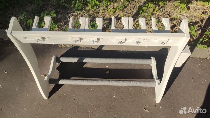 Стойка для 6 гитар из дерева (Lex)