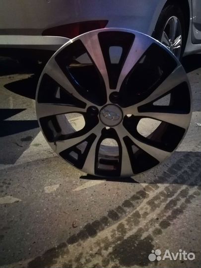 Диски на hyundai solaris литые