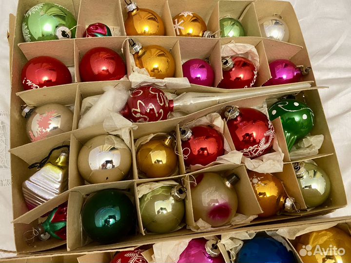 Новогодние игрушки СССР