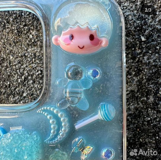 Кастомный чехол Аниме школьницы на iPhone Манга