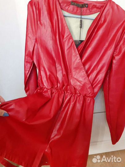 Кожаный комбинезон