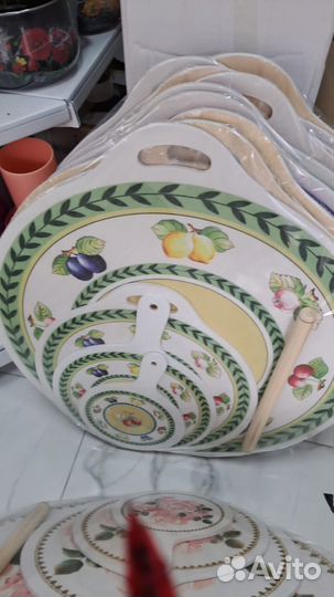 Доски и скалка набор