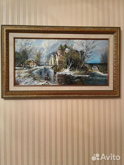 Картина маслом на холсте