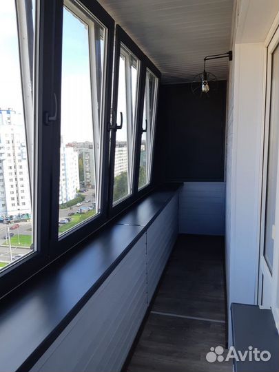 Остекление обшивка балконов и лоджии.Крыша