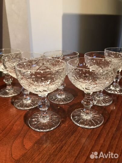Хрустальные рюмки СССР