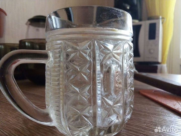 Хрустальные пивные бокальчики