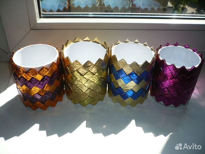 Органайзер для ручек,карандашей,ручная работа