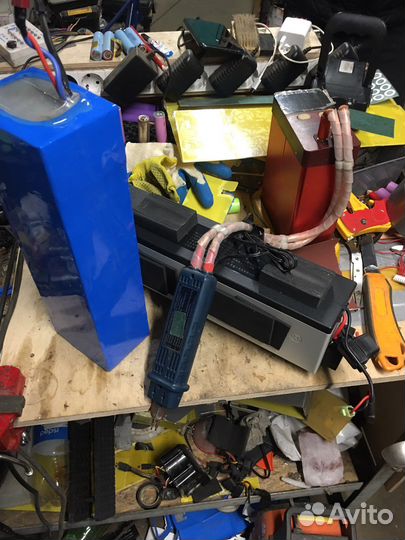 Ремонт сборка акумуляторов электровелосипедов