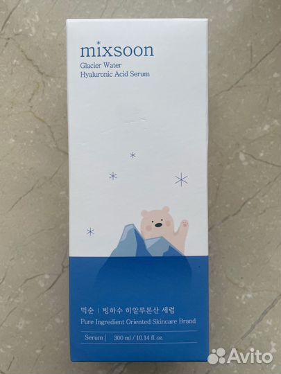 Mixsoon glacier water hyaluronic acid serum