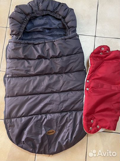 Зимний конверт в коляску до 3 лет