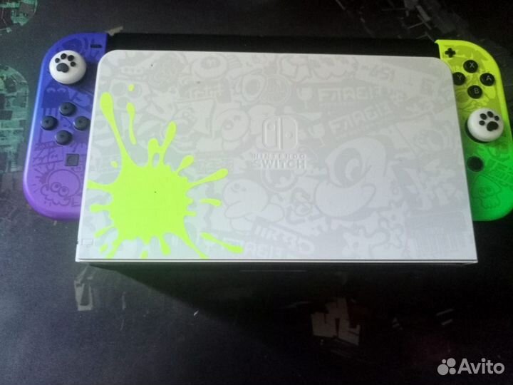 Nintendo switch oled splatoon 3 edition