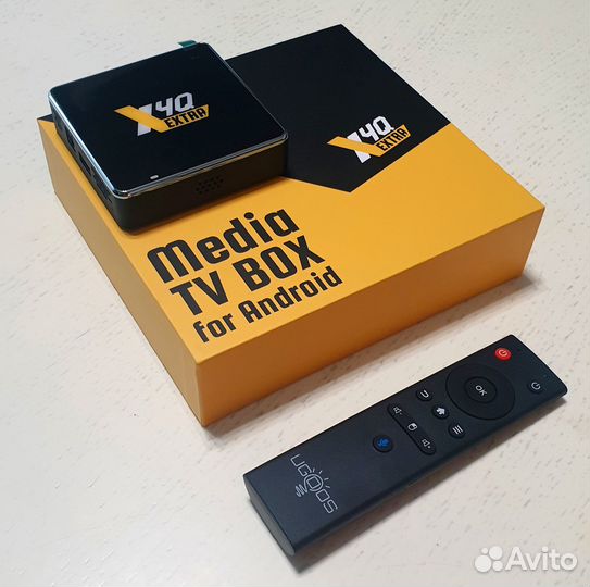 Тв приставка Ugoos X4Q Extra 4/128Gb. SMART tv
