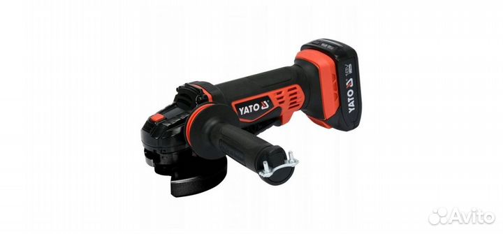 Шлифмашина угловая yato аккум. 125мм 18V 2.0А/ч Li
