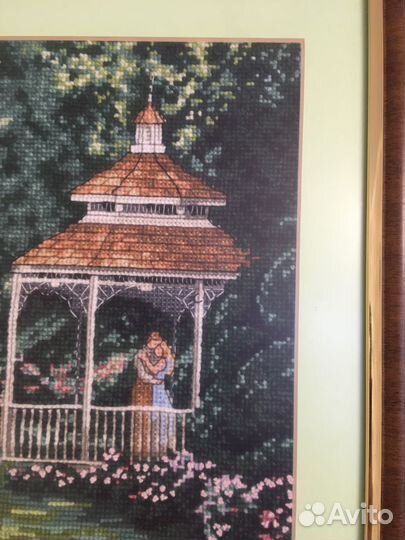 Картина вышитая крестом