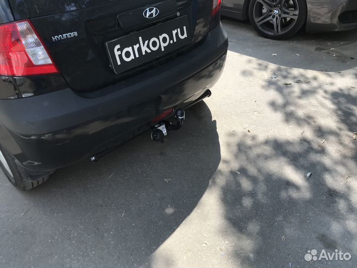 Фаркоп Лидер Плюс для Hyundai Getz (хетчбек) 2003