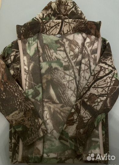 Худи толстовка свитшот мужской 46 милитари флис