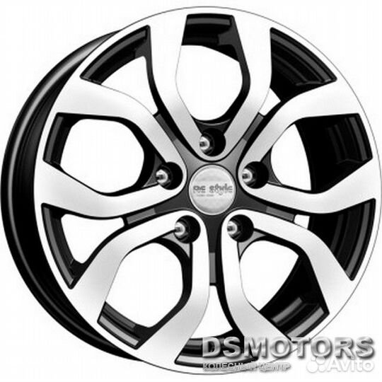 Диски кс704 6.5/16 5x114.3 ET50 d66.1 алмаз чёрный