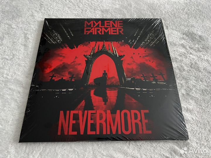 Mylene Farmer Nevermore Rouge 3LP RED vinyl
