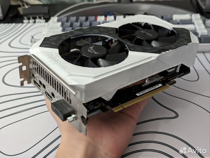 Видеокарта Asus gtx 1660 super 6gb