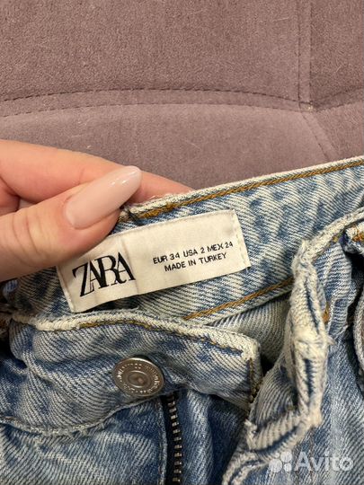 Джинсы zara