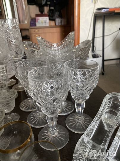 Хрустальная посуда СССР