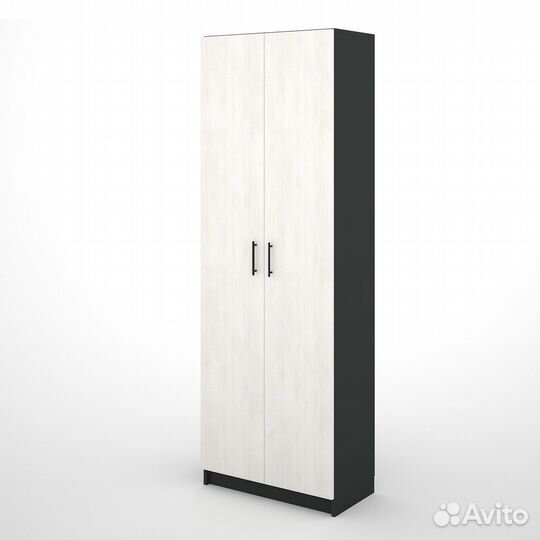 Шкаф Алст-200oj распашной антрацит на заказ