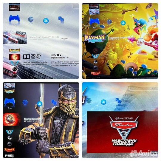 Sony PS3, 320Gb, 2 джойстика, много игр