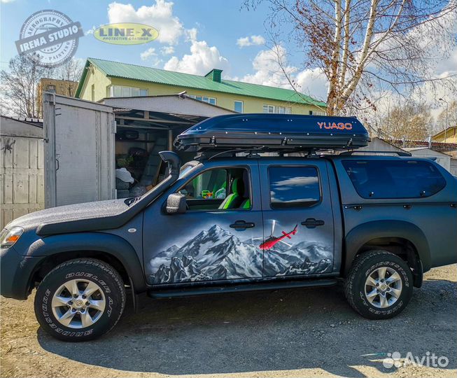 Аэрография на автомобилях