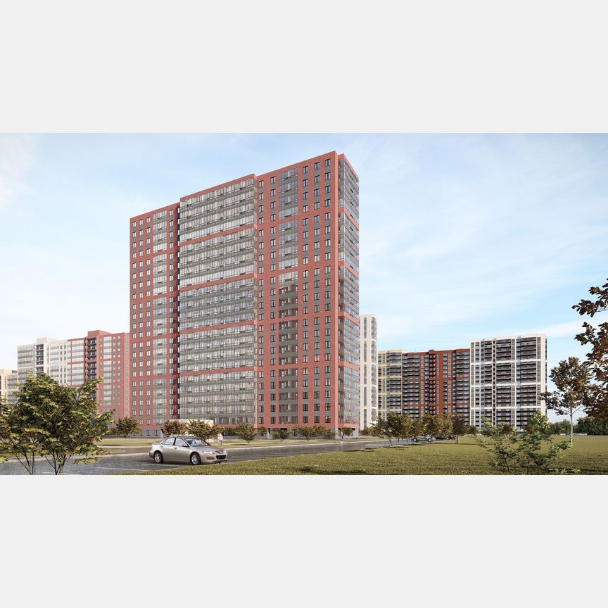 1-к. квартира, 33,8 м², 21/22 эт.