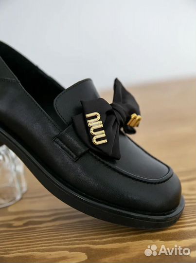 Лоферы туфли натуральная кожа