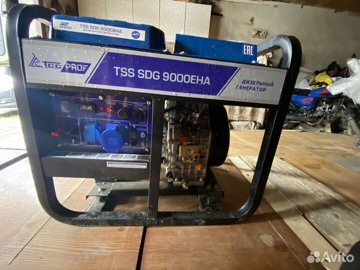 Новый дизель генератор TSS SDG 9000EHA
