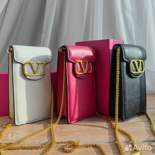 Сумка чехол для телефона Valentino