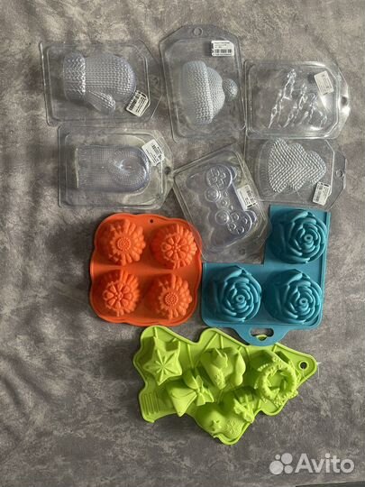 Пластиковые формы для мыла