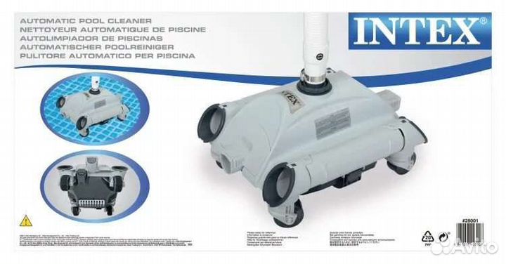 28001, Intex, Автоматический пылесос для бассейна